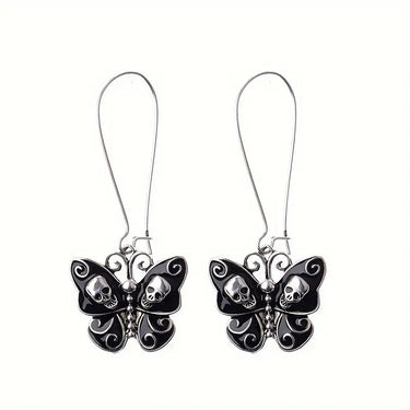 Gothic Butterfly Earrings